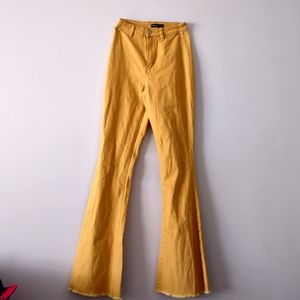 SheIn Yellow jeans
